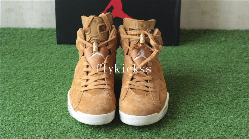 Authentic Air Jordan 6 Golden Harvest